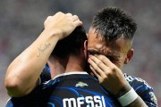 0-1丢冠！意甲金靴点赞怼阿根廷主帅，国米44年世界杯神纪录这回断在他手上
